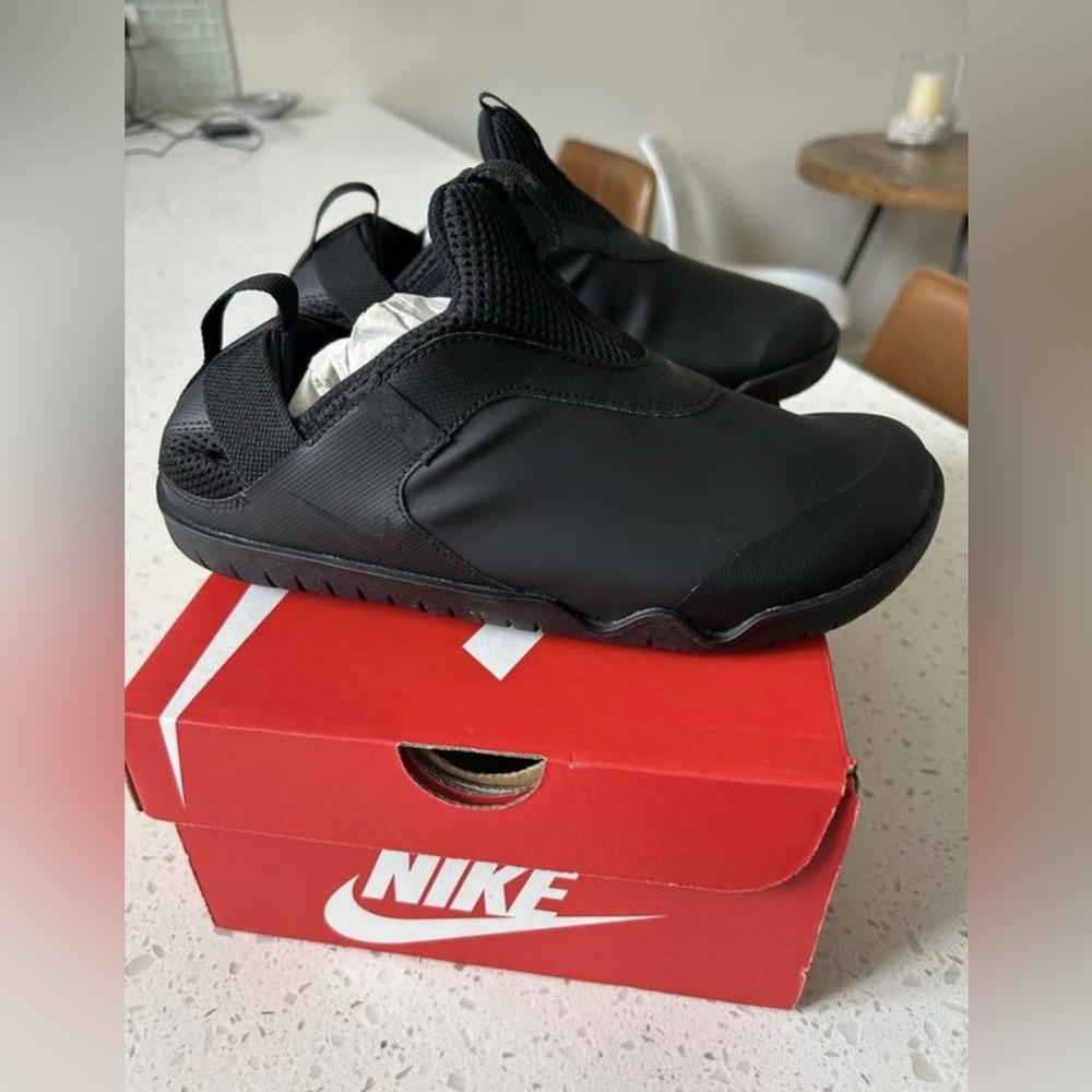 Nike Black Slip-On Sneakers